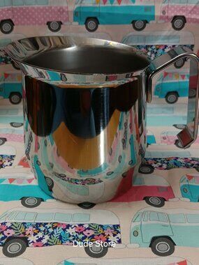 ILSA 2-Cup (16-Ounces) Frothing Cup - Made in Italy - Stainless Steel